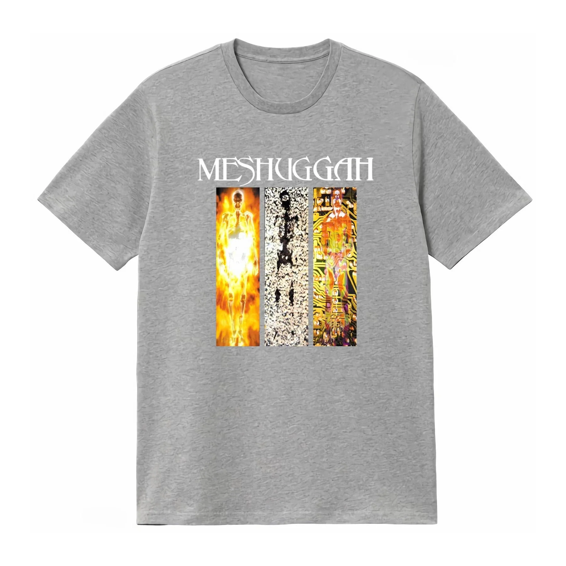 MESHUGGAH Destroy Erase Improve T Shirt Unique Art Print for Rock Fans Top Men's Clothing and Women's 2026 Summer New T Shirt