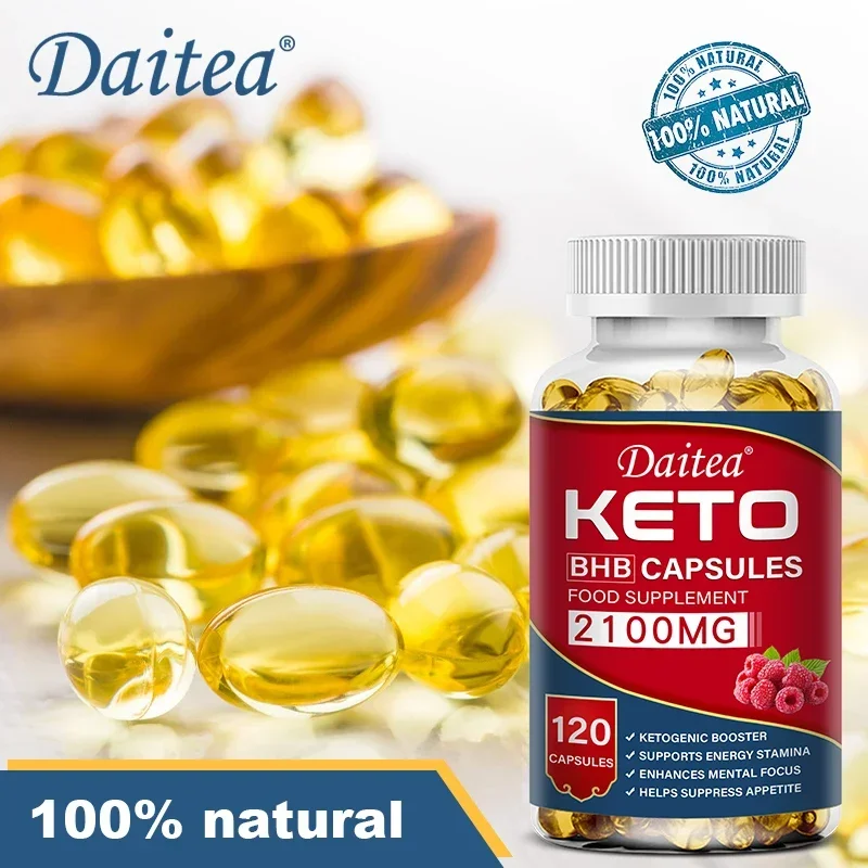 Daitea Fat Burning Weight Loss Keto Softgels - Helps with better body calorie breakdown, weight management and health