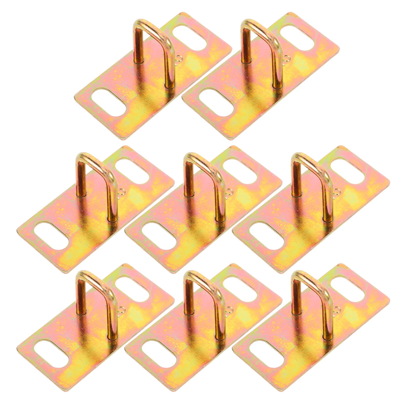 

8pcs Electric Motorcycle Seat Lock Sturdy Alloy Secure Mechanism E-scooter Compatible Metal Parts Hook Saddle