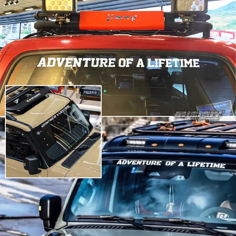 

Пожизненная наклейка на лобовое стекло, виниловая наклейка на окно для F-150 Raptor Jimny Jeep Wrangler JK JL JT Rubicon Limited