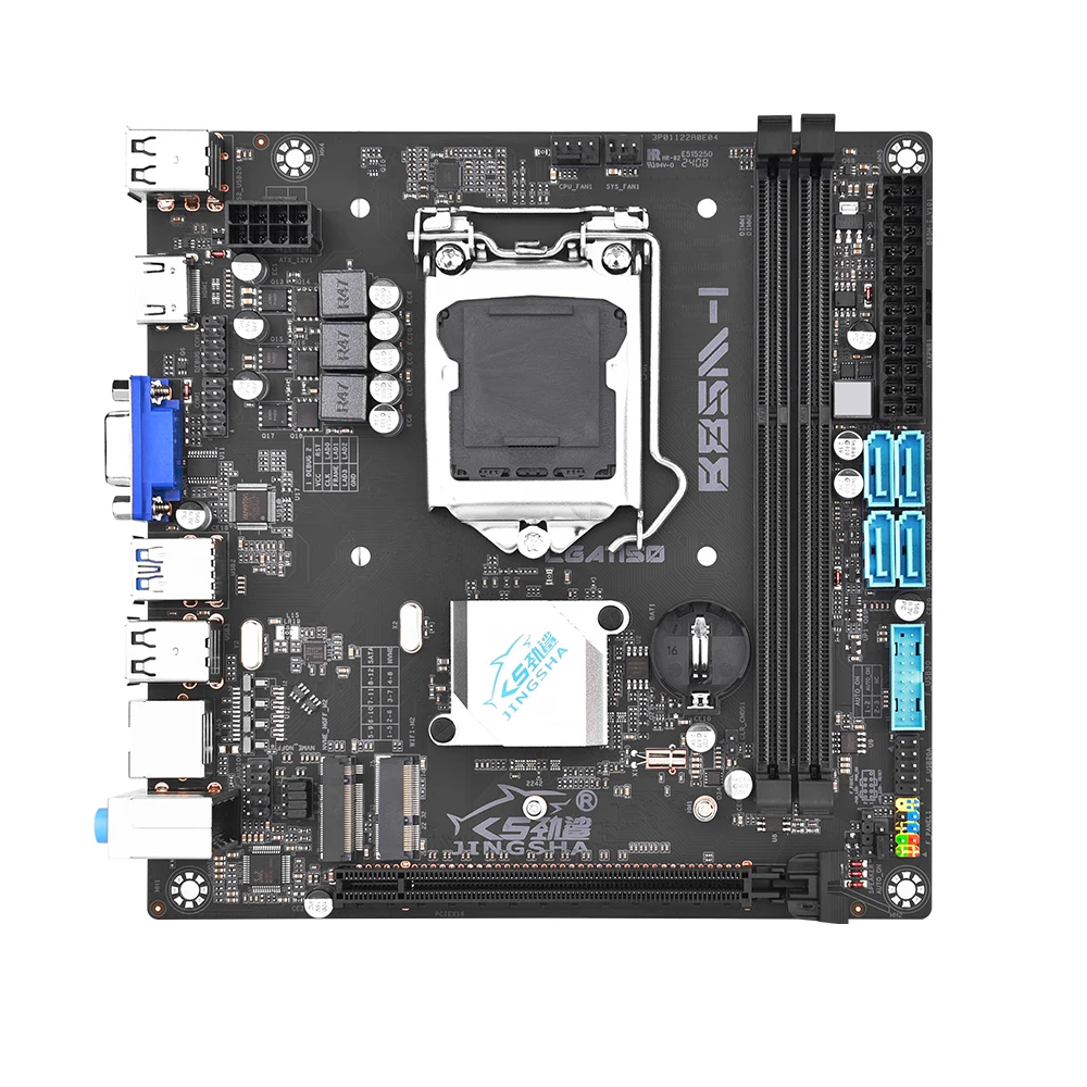 JINGSHA B85 mini itx motherboard Set LGA 1150 with processor core i5 4670 + 2*8GB DDR3 RAM motherboard cpu ram combo LGA1150