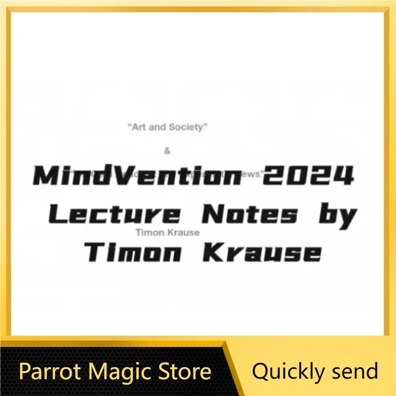 

Ноты с лекциями MindVention 2024, Таймон Краузе — фокусы (Загрузка в магазин Parrot Magic Store)