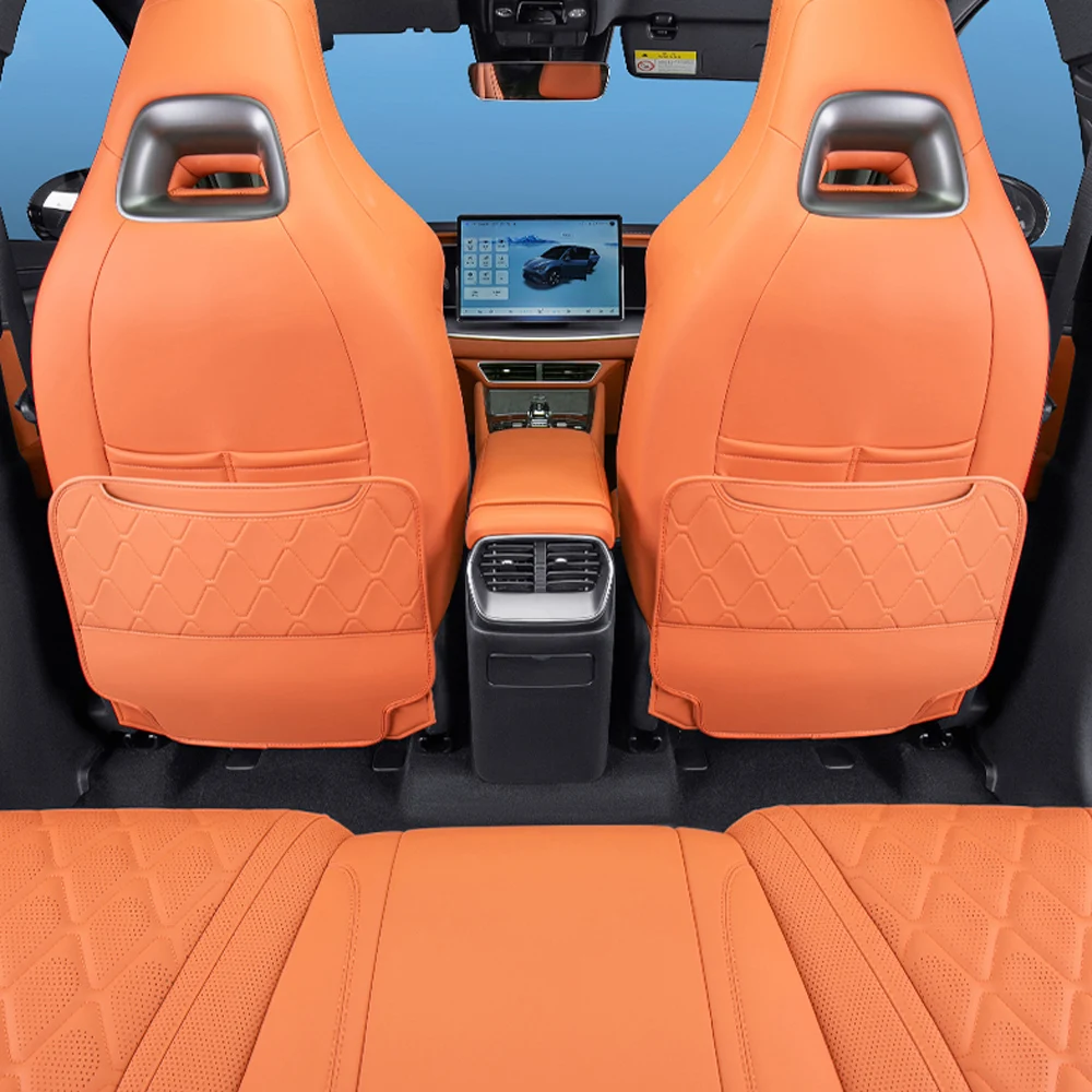 

For 2024 2025 BYD Sealion 7 EV Rear Seat Anti Kick Pad Backrest Anti Protection Pad Automotive Accessories Original Car Color