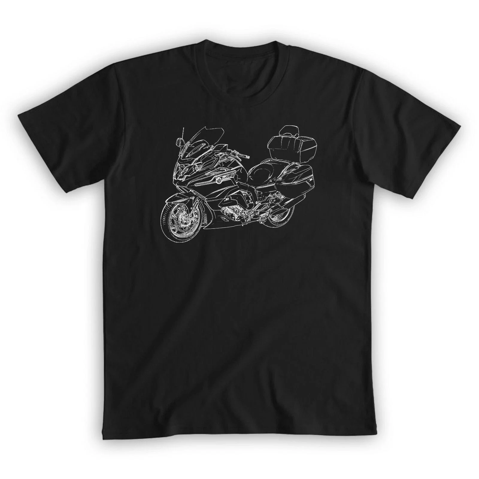 

2025 New summer Men T Shirt Casual K1600GTL T-shirt motorcycle Graphic Short Sleeves 100% Cotton Cool Tee