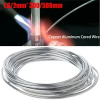 1.6mm/2mm Low Temperature Welding Rod 300mm/500mm Cored Wire Aluminum Solder Soldering Rod No Need Solder Powder