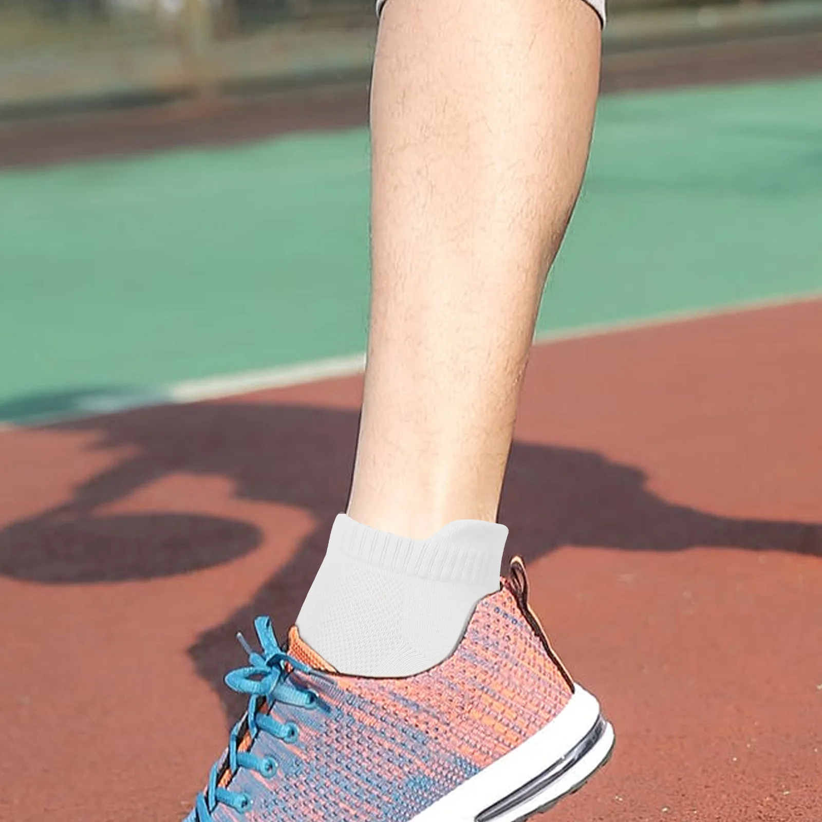 

4Pairs Combed Cotton Running Socks High Quality Comfortable Low Cut Liner Socks for Men Women All Season Wear Cotton Ankle Sock