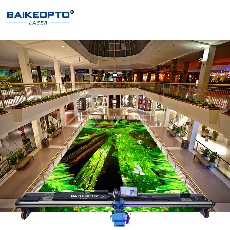 UV Intelligent Vertical Wall Printer Digital Varnish Inkjet Printing Machine Inkjet Wall Mural Printer H16