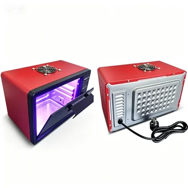 120W Portable High Intensity UV Curing Box for Mobile Phone Curved Screen Repair OCA UV Glue Shadowless Adhesive Curing Oven