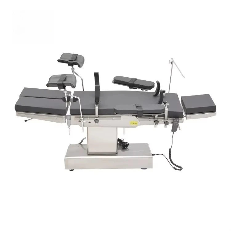 

Four-Control Multi-Function Electric Operating Table Steel and Metal Material for Surgical Examinations Bed