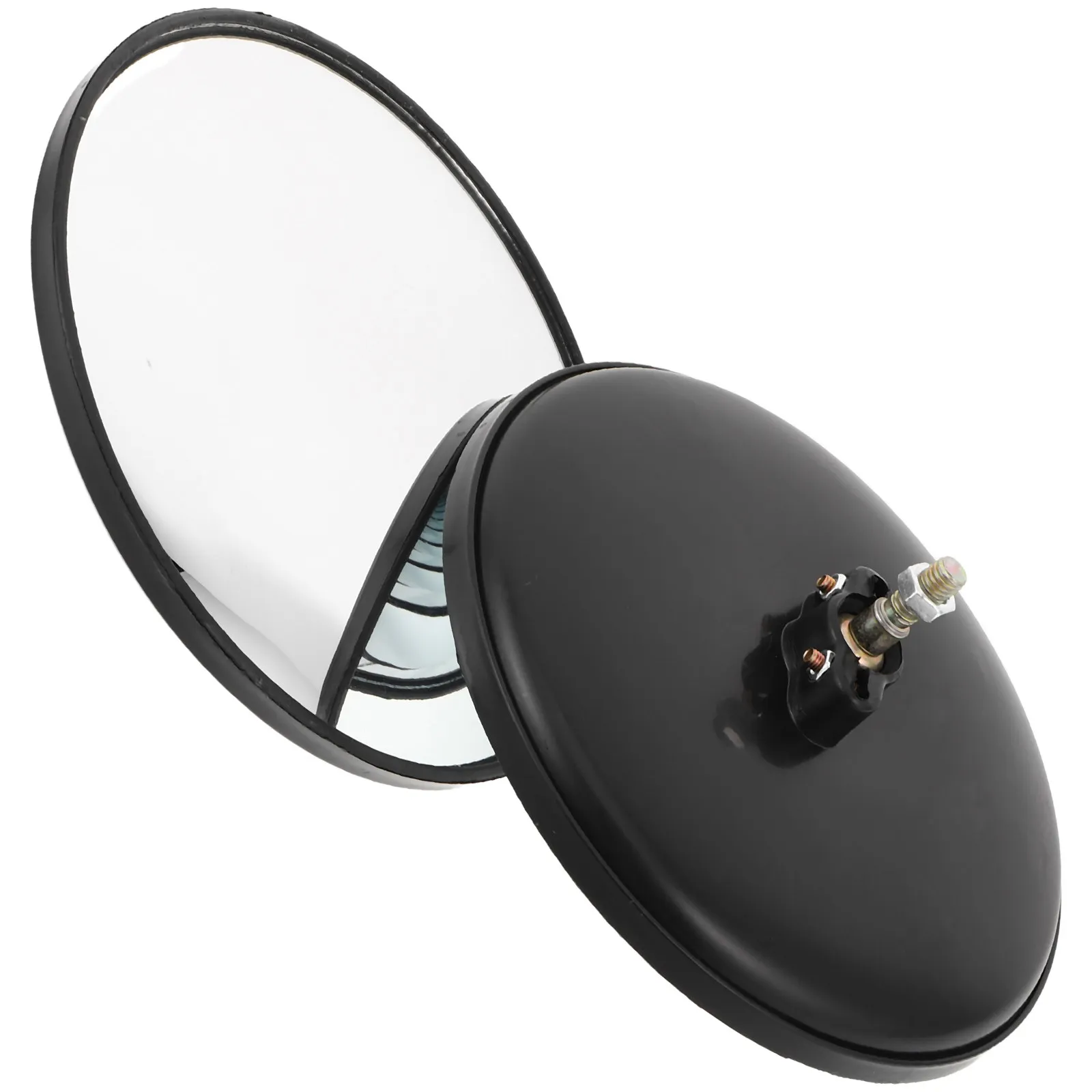 2Pcs Universal Tractor Excavator Convex Rearview Mirror Wide Impact Resistant for Construction Agricultural