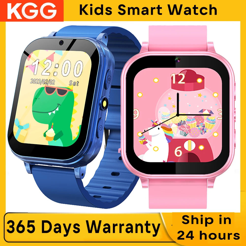 Kids Smart Watch Music Play Flashlight 22 Games Pedometer Habit Tracking Children Smartwatch Boys Girls Gifts Clock