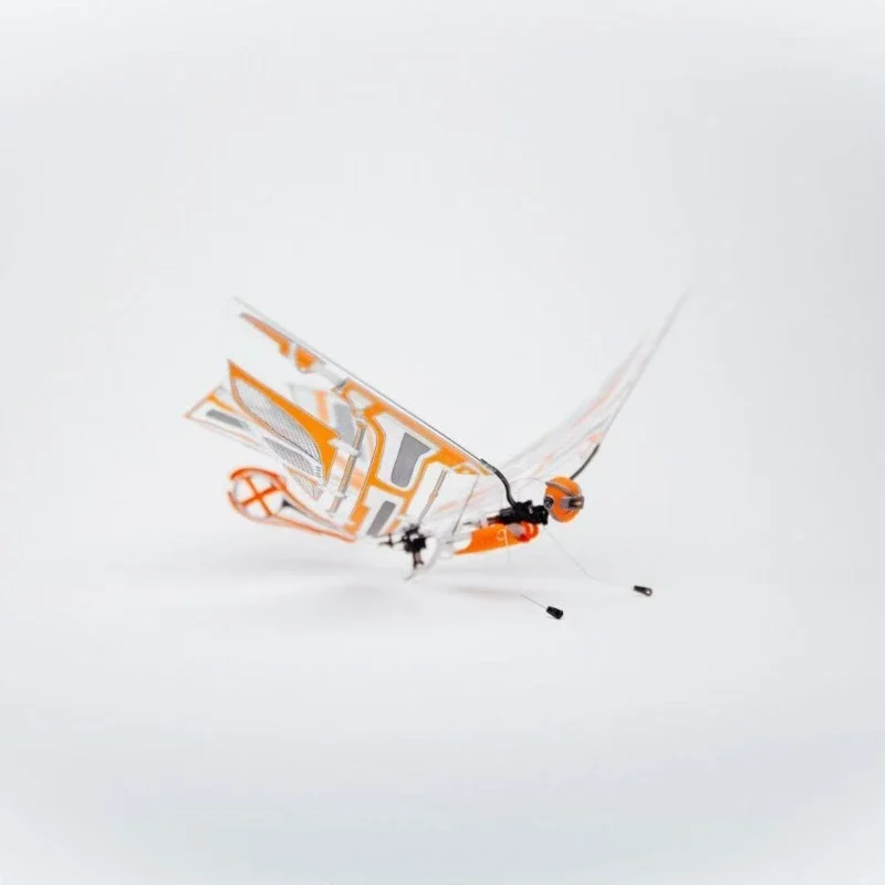 BionicBird flapping wing insect drone black