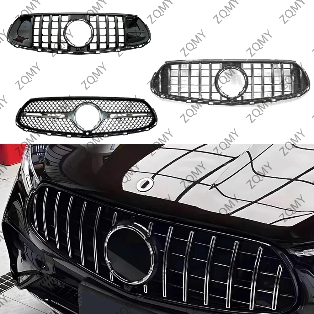 

Car Front Bumper Grille Centre Panel Styling Upper Gril For Mercedes-Benz GLC Class W254 X254 GLC260L GLC300L GLC63 2023 2024+