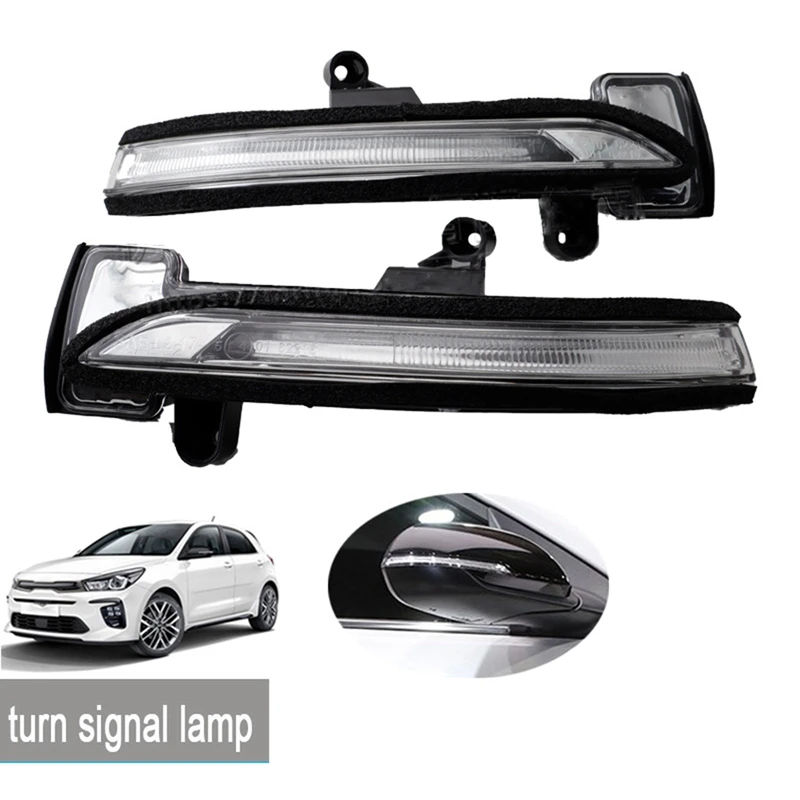 

For KIA RIO GT Line 2018 Car Turn Signal Light LED Rearview Mirror Indicator Signal Lamp