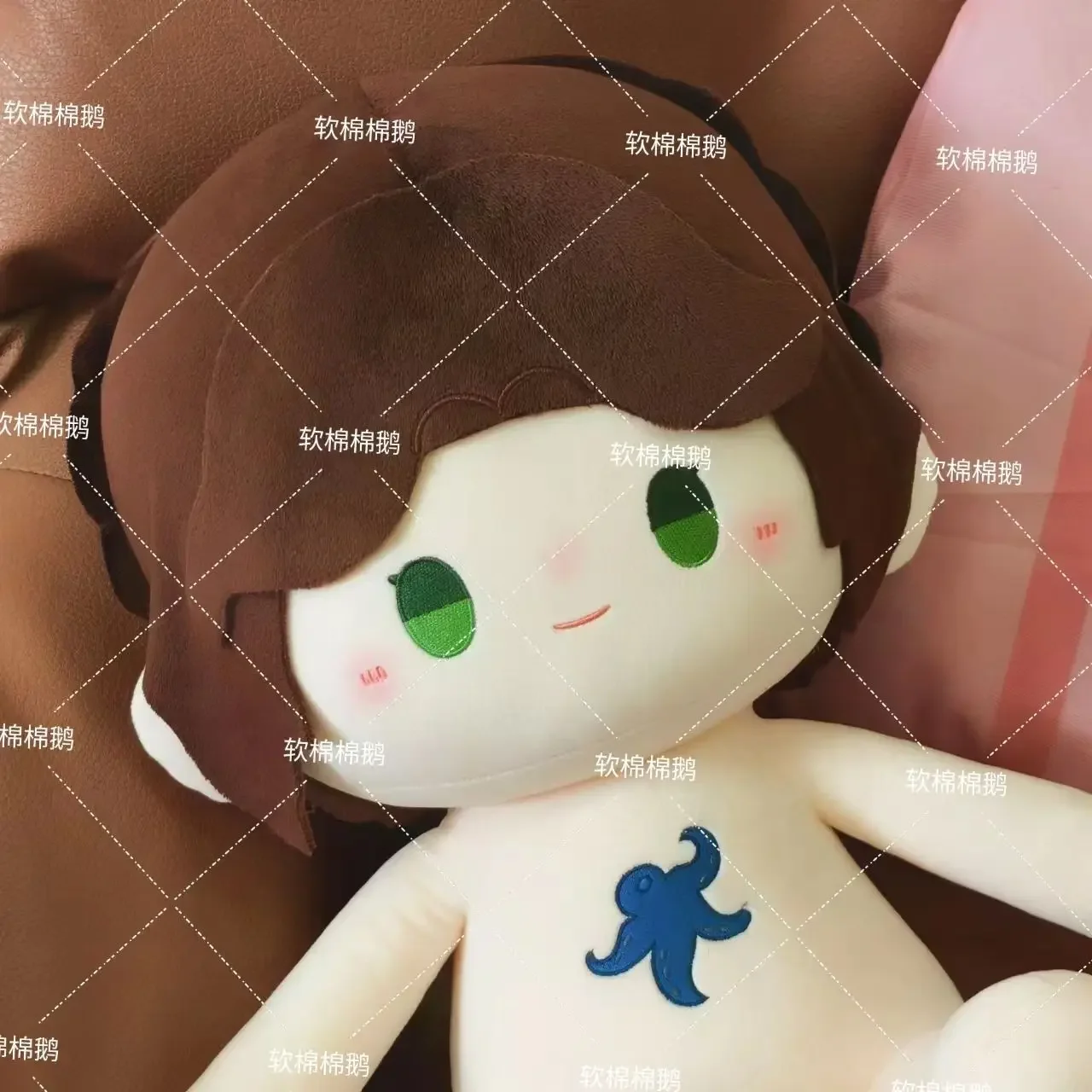 40CM Anime Emily Dyer Doctor Identity Ⅴ Soft Plush Doll Body Dress Up Stuffed Toys Sitting Posture Figures Pillow Kawaii Gift