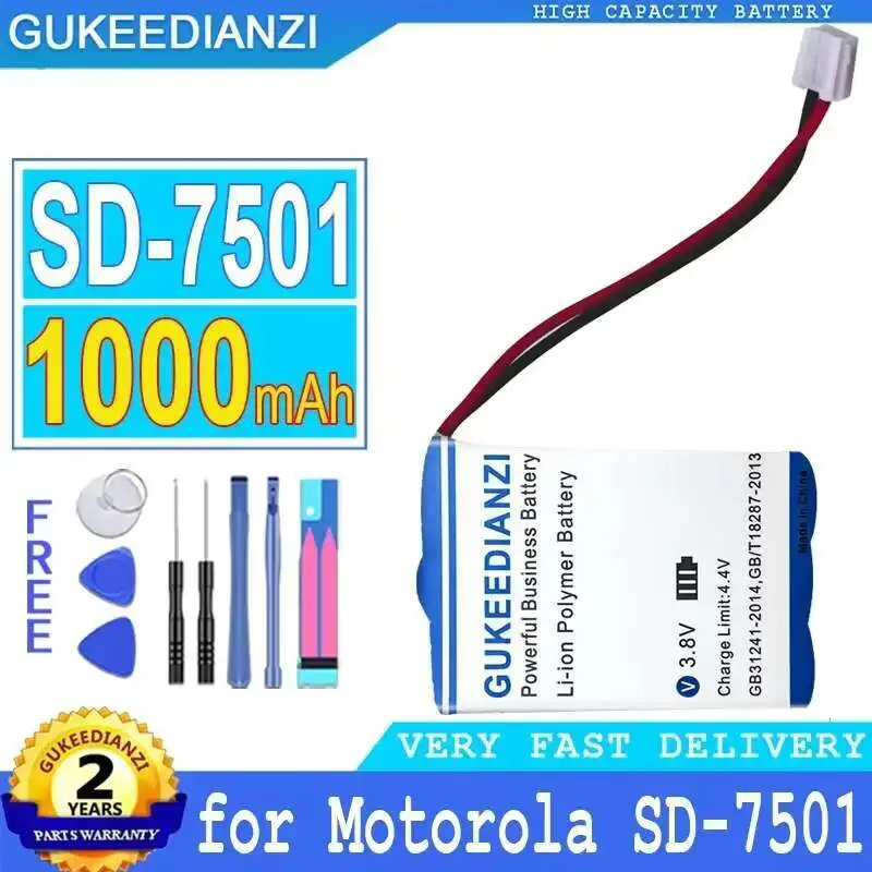 

For Motorola SD-7501 V-Tech 89-1323-00-00 AT & T Lucent 27910 Durable Cordless Home Phone Battery 1000Mah