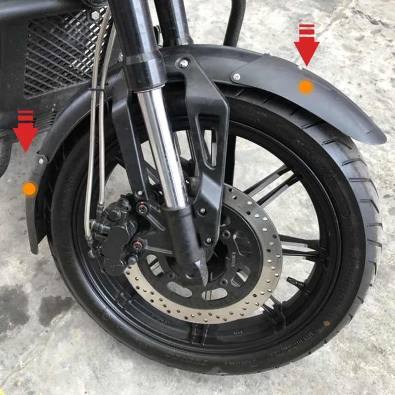 Motorcycle Electric Car Modification Accessories Front Wheel Mudguard Waterproof Shield Front Mudguard Mud Tile General Purpose