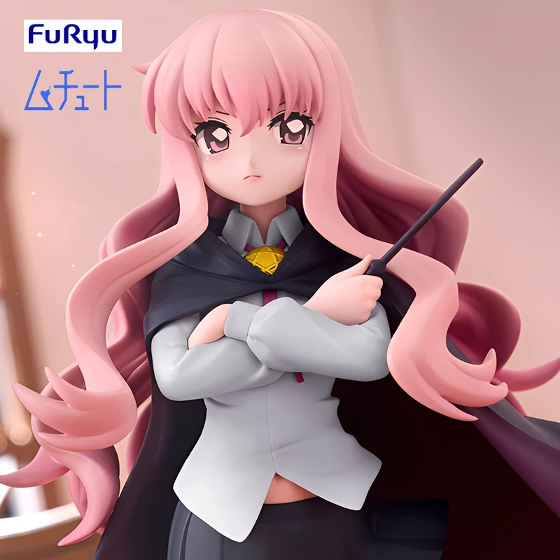 Figura de Acción de Anime de PVC de 20CM de FuRyu Zero No Tsukaima Muchute Ruizu Fransowazu Ru Buran Do Ra Varieru, Modelo Coleccionable