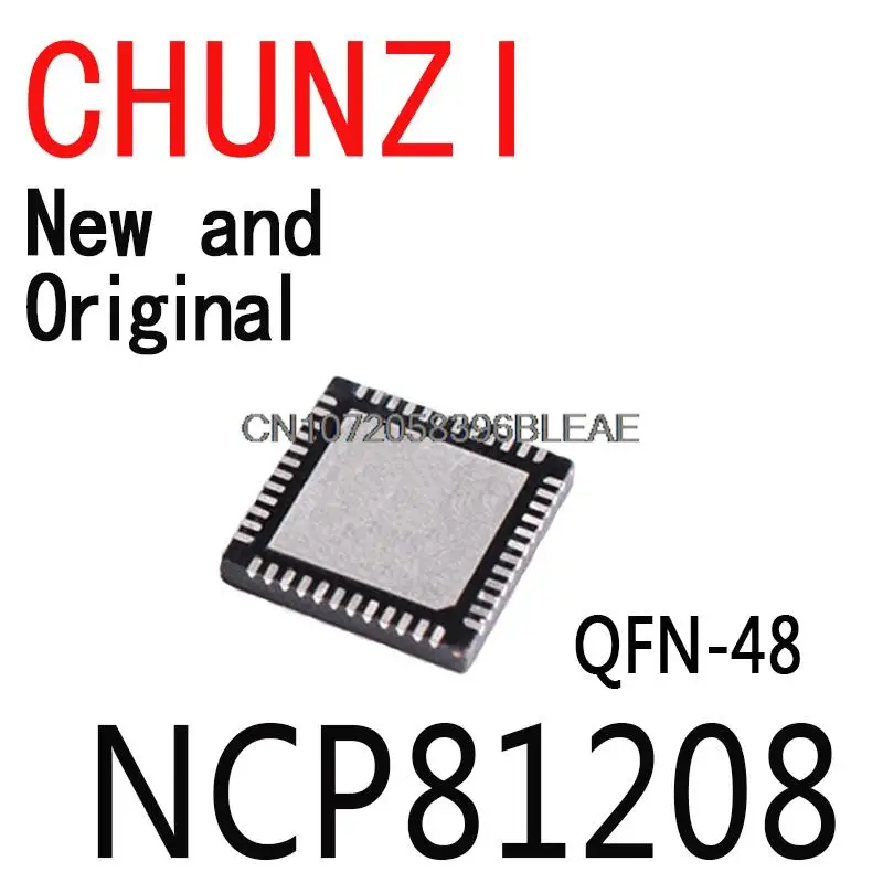 5PCS New and Original NCP81208MNTXG QFN-48 Laptop Chip NCP81208