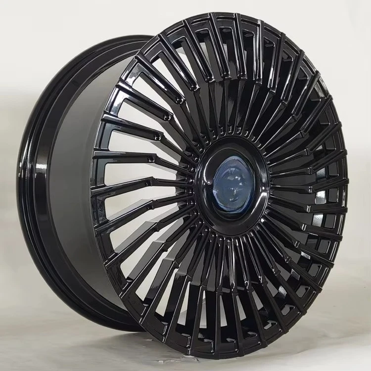 

New Forged Aluminum Alloy Sport Deep Dish Black Multi-Spoke Wheel Hub for 4x4 Vehicles