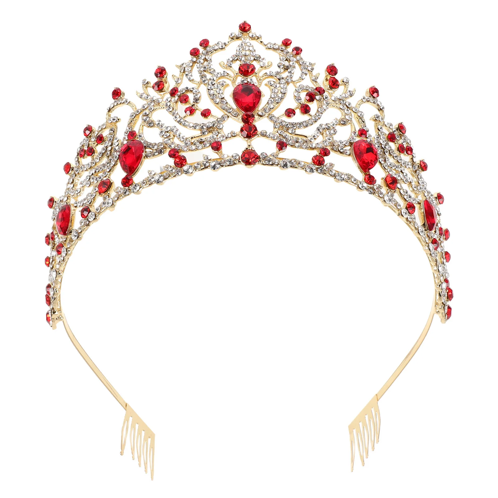 

Queen Crown Women Rhinestone Bridal Wedding Hair Jewelry Bride Headpiece Birthday Party Prom Accessories Crowns for Woman