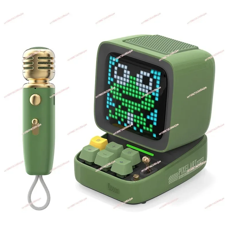 pixel computer speaker wireless Bluetooth audio K-song microphone integrated microphone