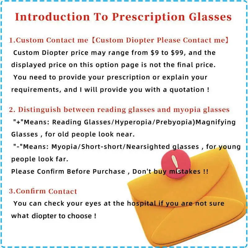 Pilot Large Frame Anti Blue Light Myopia Glasses Men Women Negative Diopter Prescription Nearsighted Eyewear -0.5-1.0 To -6.0