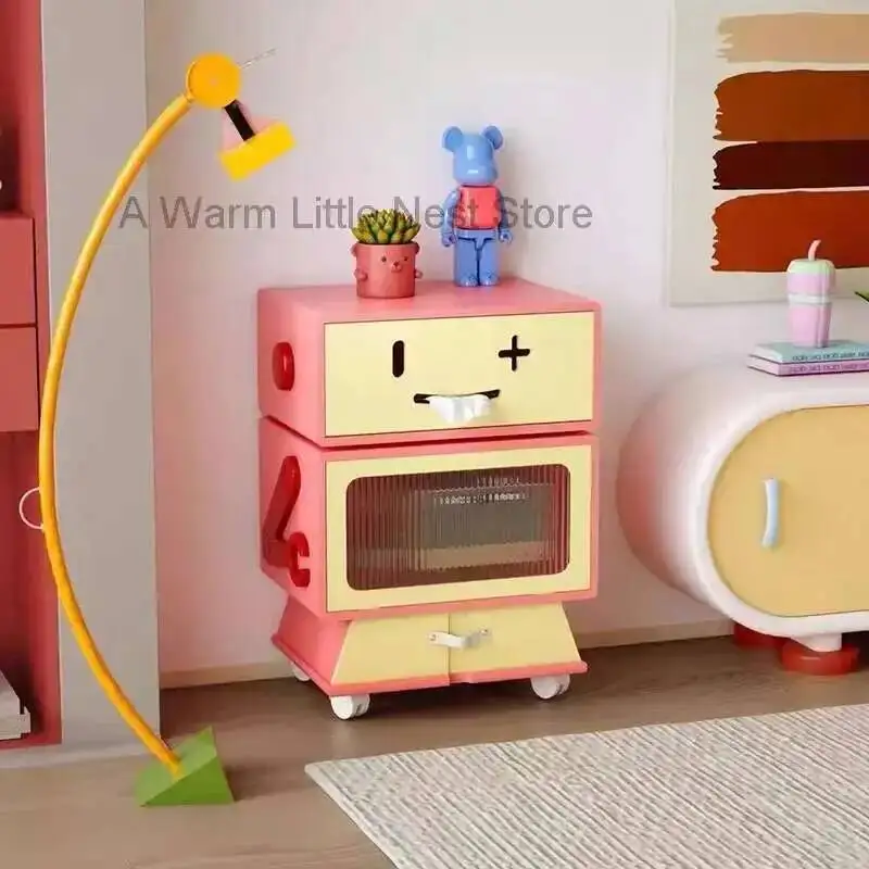 طاولة السرير فريدة من نوعها الحديثة الشمال العصرية جودة حساسية منضدة الجدول لطيف تخزين أثاث غرفة نوم Mesitas De Noche #3