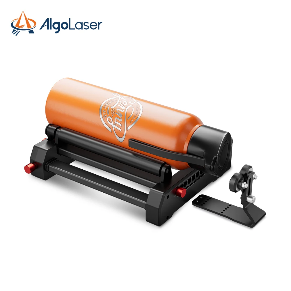 AlgoLaser RR2 Rotary Roller 360° Y-Axis Rotary Module 4-138mm Adjustable Laser Engraver Accessory for Cylindrical Objects