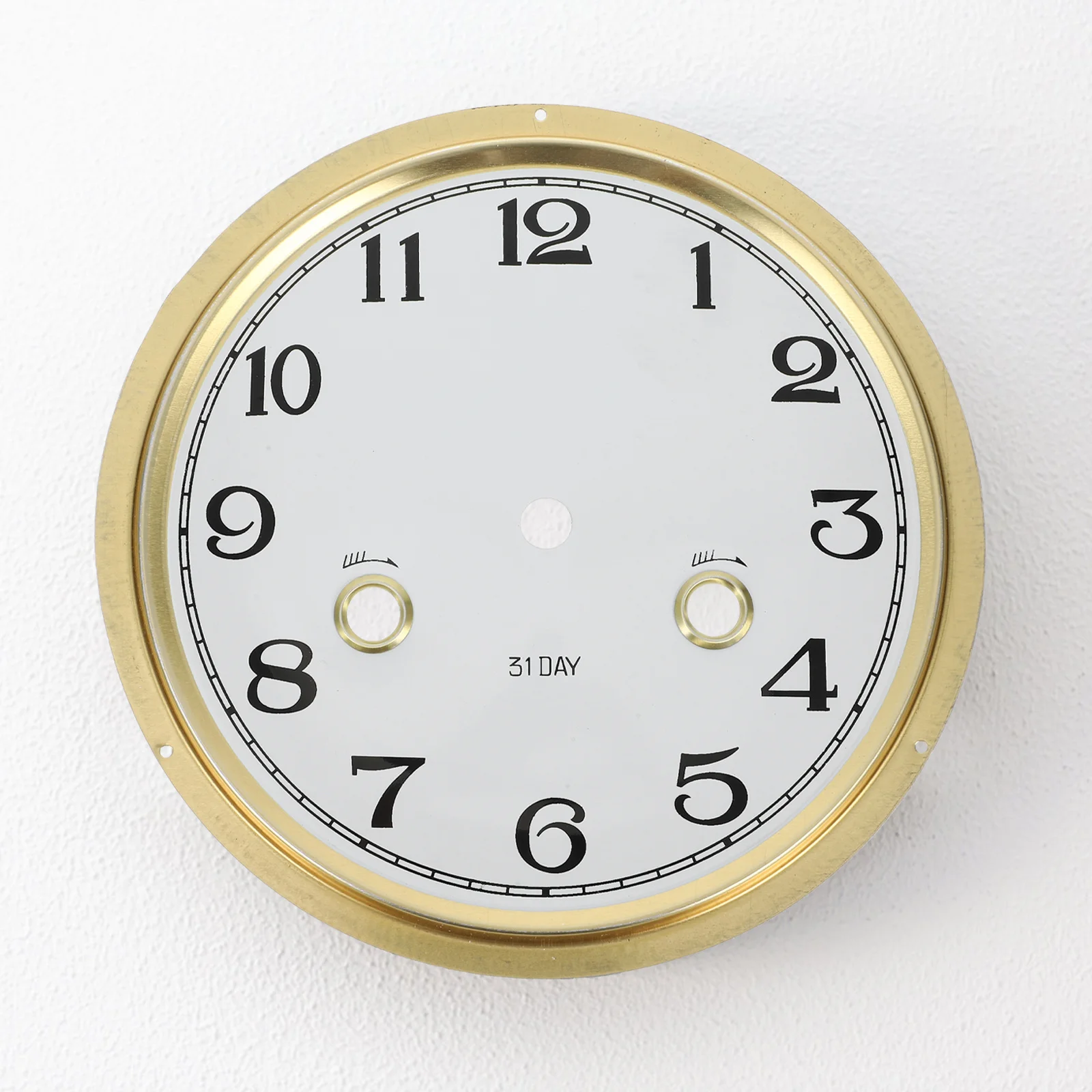 

Zinc Alloy DIY Clock Kit Numeral Clock Face Round Dial for Wall Home Decor Accurate Timing Stylish Design Versatile Use