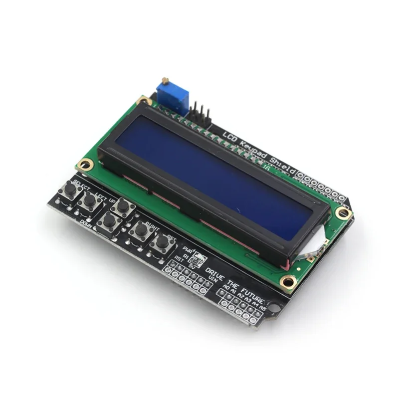 LCD1602 문자 LCD 화면 입력 출력 확장 보드 키패드 실드 R3과 호환 가능