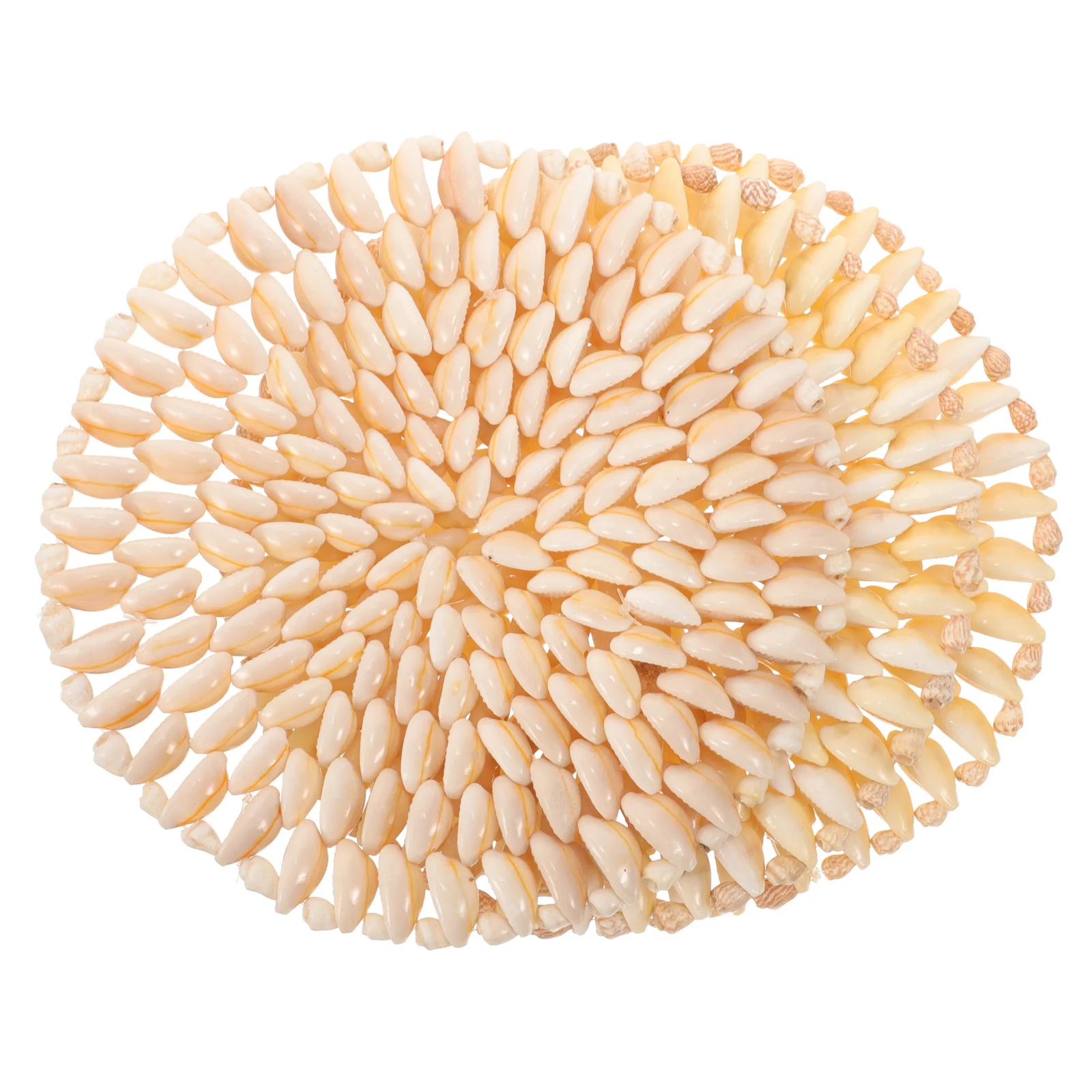 

3Pcs Shell Coaster Beach Style Heat Insulation Cup Pads Natural Round Mug Holder Cup Mat Table Protector Shell Coaster