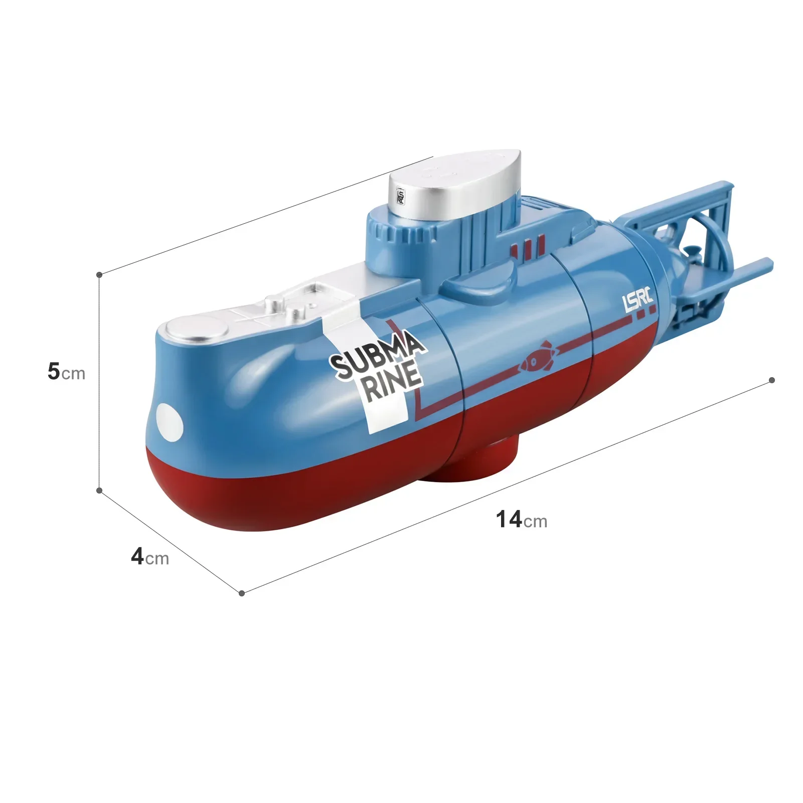 Mini RC Submarine 6CH Electric Boat Toy Dive Master Remote Control Pigboat Simulation Toy Kids For Children Gift