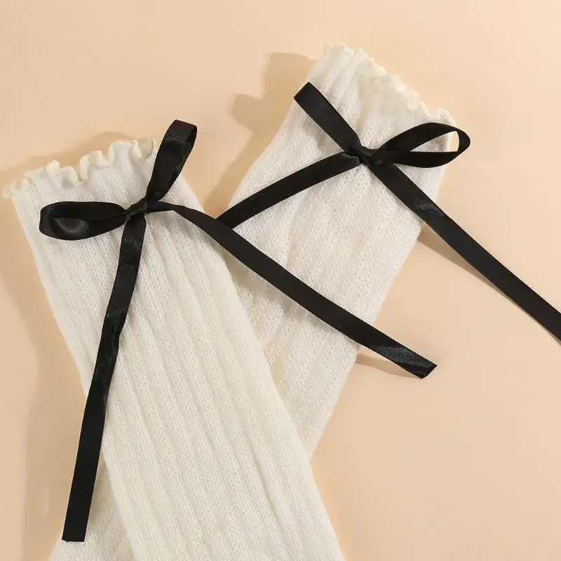 

39BD Soft Acrylic Arm Warmer Oversleeve Half Finger Gloves For Winter Cycling Office Use