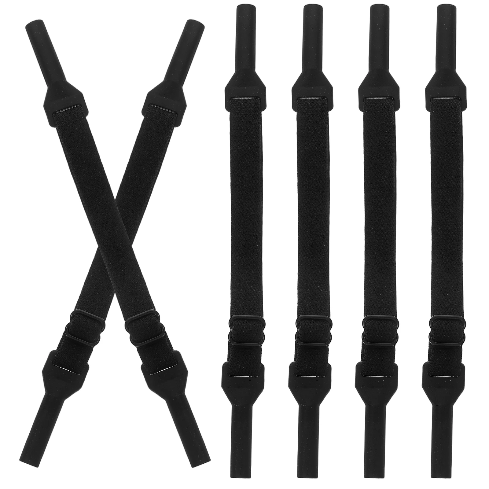 

6 Pcs Sunglasses Strap For Men Anti slip Elastic Rope Adjustable Comfortable Polyester Holder Neck Strap for Sports Daily Use