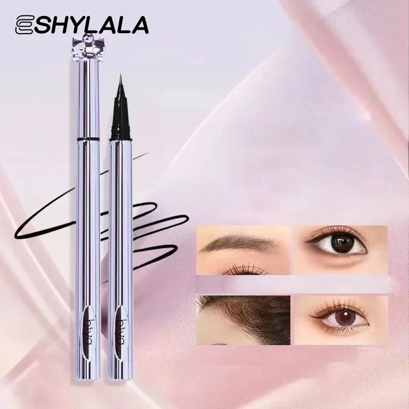 超極細アイブロウペン　長持ち、にじみにくい、防水、汗に強い、高発色、簡単塗布リキッドアイブロウペンシル