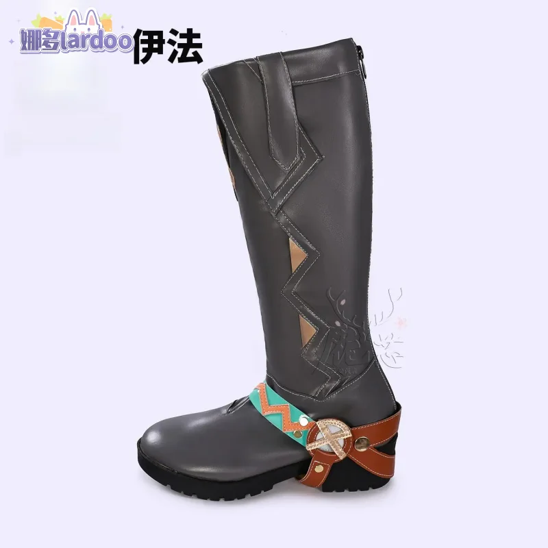

Genshin Impact Ifa Cosplay Shoes Anime Character Prop Halloween Carnival Party