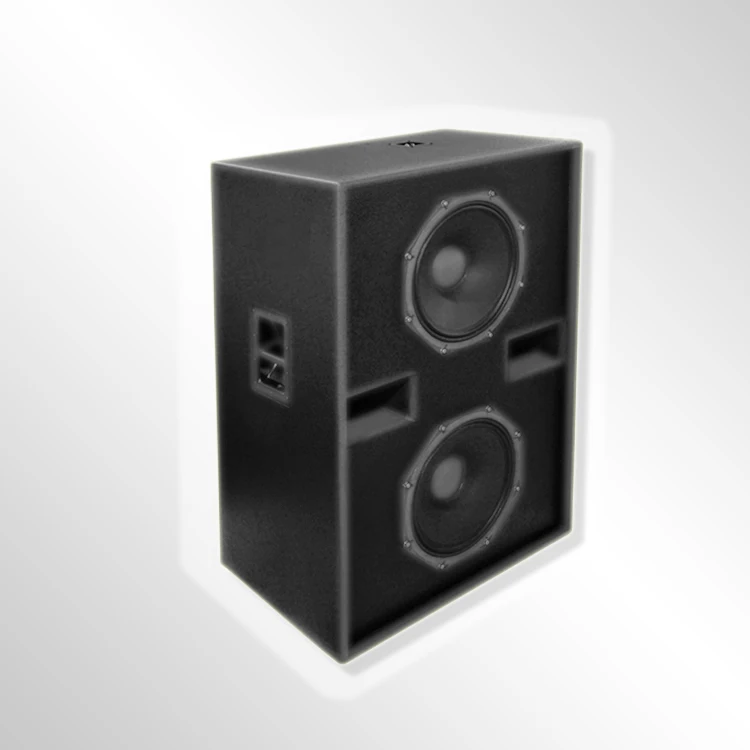 Professional Theater Speaker Cinema Surround Sound System Double 15-inch Large Horns Plywood Black