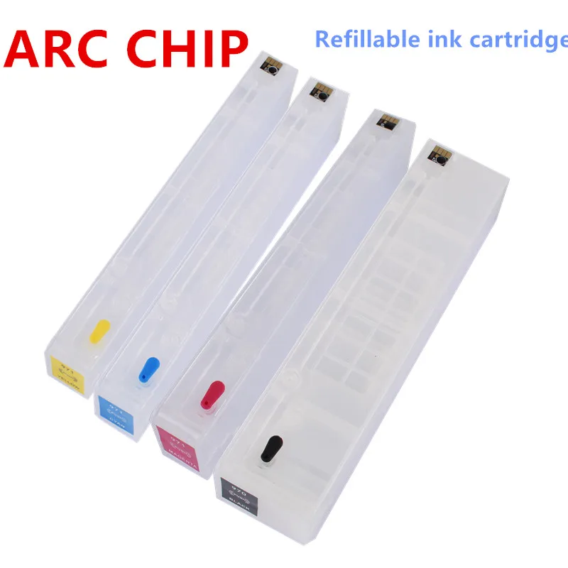 

Refillable Ink Cartridge For HP 970 971 970XL 971XL cartirdge ARC chip For HP Officejet X451dn X451dw X551 X576dw X476dw X476dn