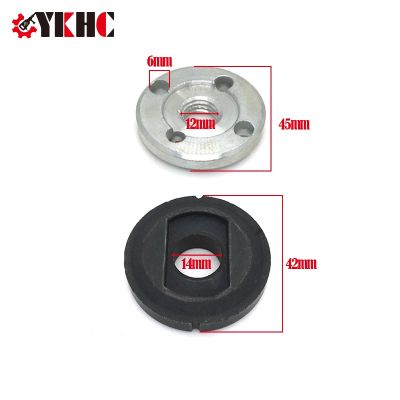 Lock Nut  Inner Flange O-Ring Replace For Makita 9067 9027 9527PB 9047 9555NB Grinder Accessories Spare Parts Power Tool 1Set
