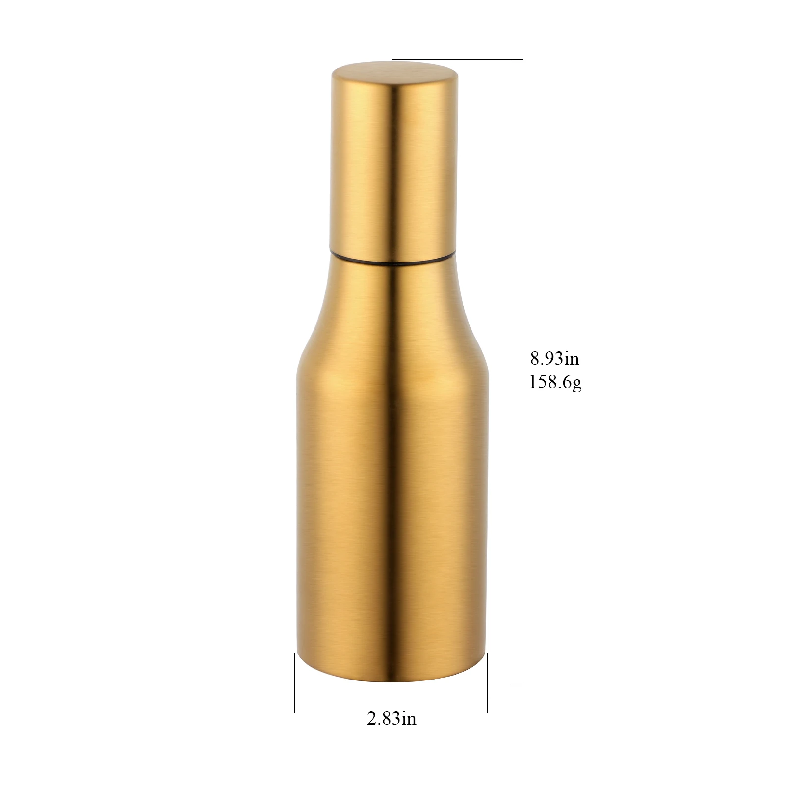 18/10 Stainless Steel Leak-proof Oil Dispenser Bottle Pot Oiler Spice Jar Sauce Vinegar Dust-proof Bottle Kitchen Accessories