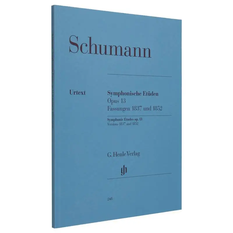 HN248 Schumann Symphon Etudes Op 13 Herttrich Ernst G Henle Verlag 9790201802480 Book