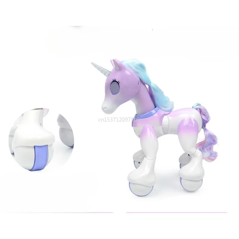 Unicorn Electric Toys Unicorn Toy Electric Remote Control Unicorn Child Robot Touch Induction Enlightenment Gifts for Children