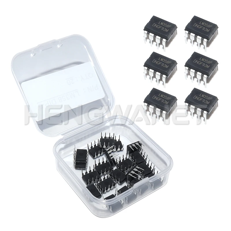LM358P Operational Amplifier DIP8 LM358 IC Chip Kit Integrated Circuits Kit