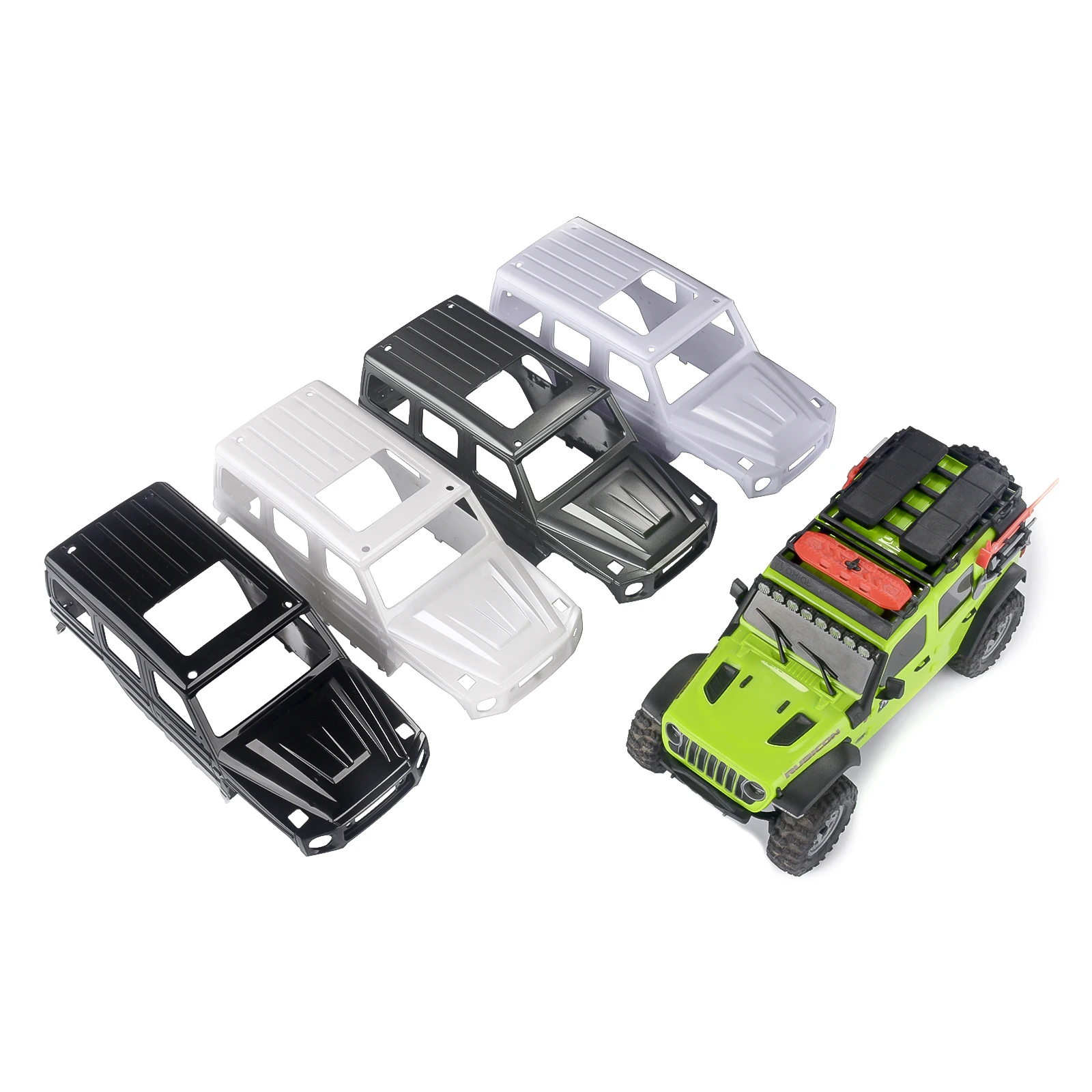 

New AXIAL SCX30 Jeep Wrangler, Chevrolet RC Remote Control Off Road Climbing Vehicle, Large G Car Shell Modification Parts