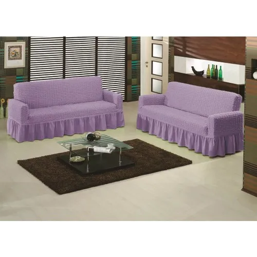 Seat Cover Gossamer Sofa Bed 3 + 3 Lilac