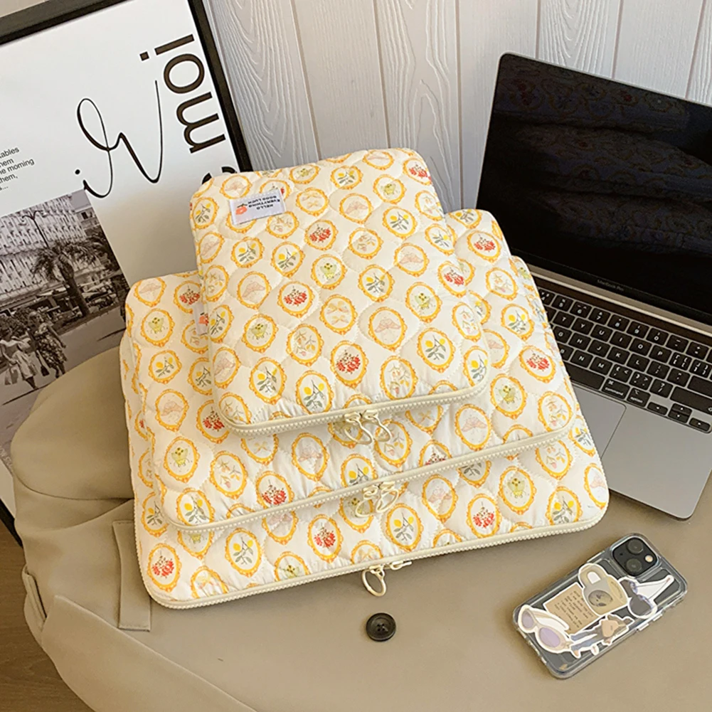 

Мягкий чехол для ноутбука 11/13/15, противоударный чехол для планшета, стеганая защитная сумка для ноутбука, мягкая для школьной работы, бизнеса