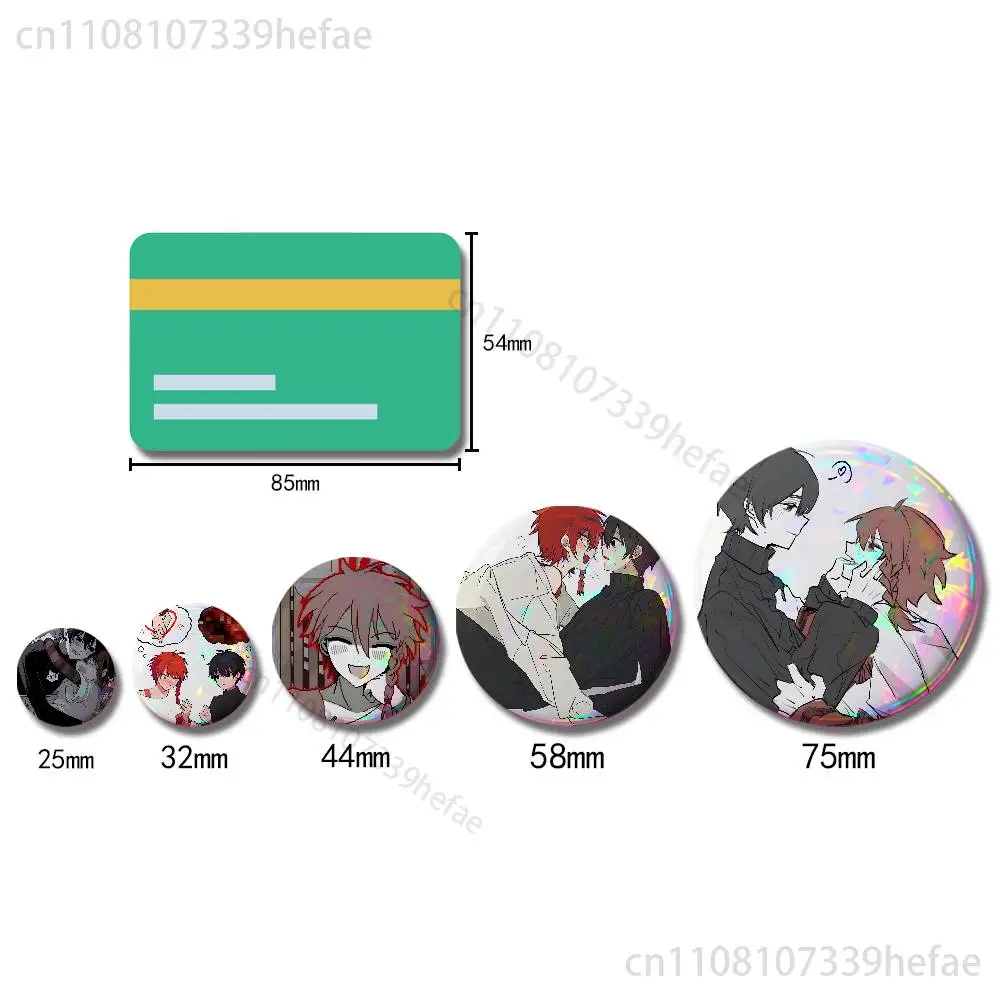 Z-Zeno Remake Game Insignia Badge Case For Decoration 44mm 32mm 58mm Round Tinplate Pin Brooch Gift