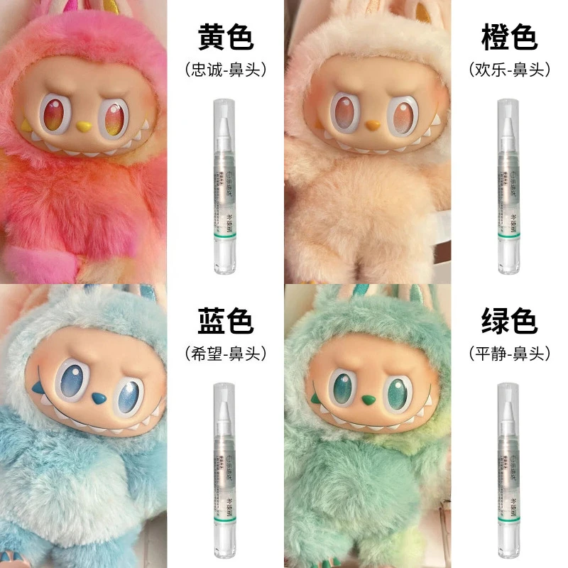 

For 10.5/15/17cm Labubu Doll Handheld Repair Pen For Vinyl Doll Paint Coloring Model Altering Complete Repair Tool Accessories