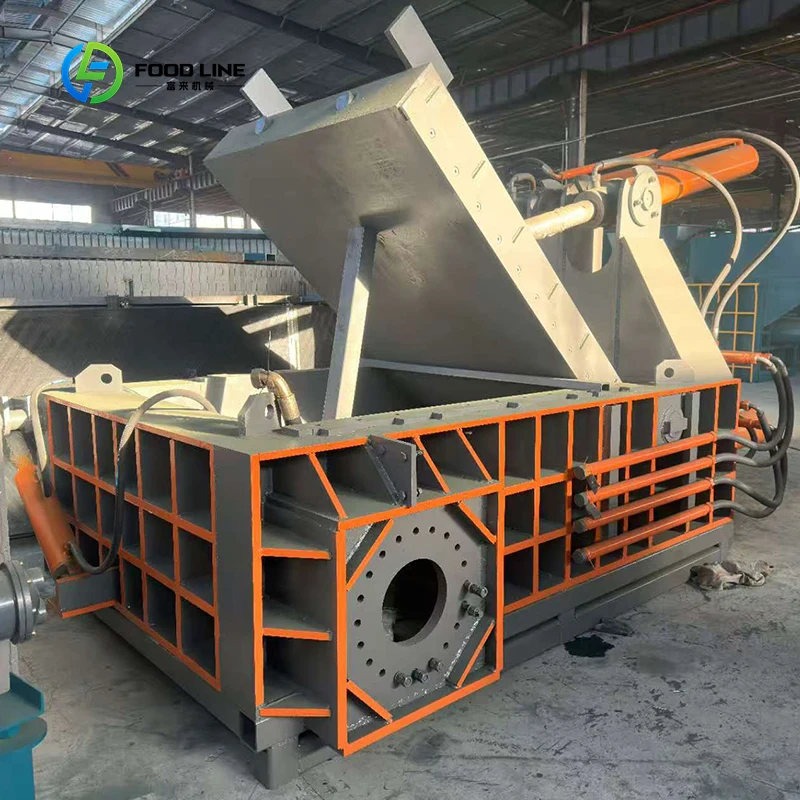 Customized Hydraulic Packing Machine for Metal Scraps Heavy Duty 150 Tons Vertical Compactor with Remote Control